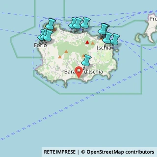 Mappa Via Giorgio Corafà, 80070 Barano D'ischia NA, Italia (5.26)