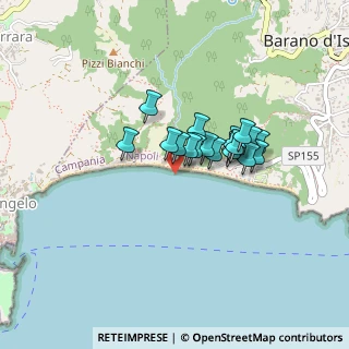 Mappa Arenile maronti, 80070 Barano D'ischia NA, Italia (0.32222)