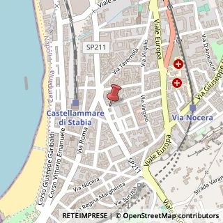 Mappa Via Francesco Petrarca, 12, 80053 Castellammare di Stabia, Napoli (Campania)