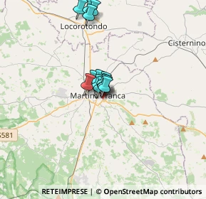 Mappa Piazza D'Angiò F., 74015 Martina Franca TA, Italia (2.46846)