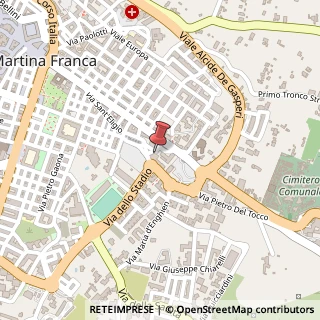 Mappa Piazza Filippo d'Angiò, 13, 74015 Martina Franca, Taranto (Puglia)