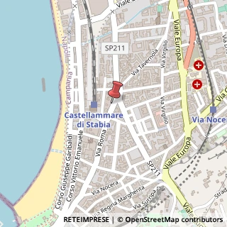 Mappa Via Roma, 116, 80053 Castellammare di Stabia, Napoli (Campania)