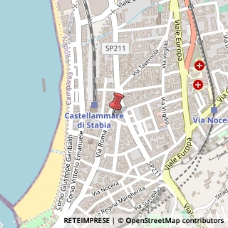 Mappa Via Roma, 98, 80053 Castellammare di Stabia, Napoli (Campania)