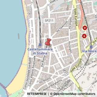 Mappa Via Roma, 83, 80053 Castellammare di Stabia, Napoli (Campania)