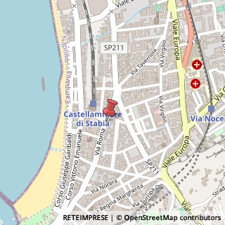 Mappa Via Roma, 84, 80053 Castellammare di Stabia, Napoli (Campania)