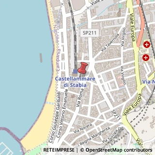Mappa Strada Rispoli, 1, 80053 Castellammare di Stabia, Napoli (Campania)