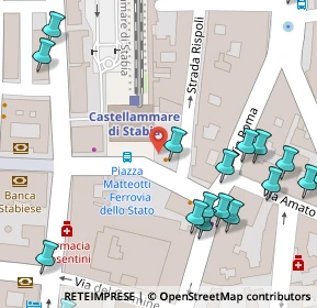 Mappa Piazza Giacomo Matteotti, 80053 Castellammare di Stabia NA, Italia (0.106)