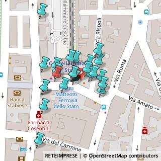 Mappa Piazza Giacomo Matteotti, 80053 Castellammare di Stabia NA, Italia (0.02222)