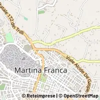 Mapa Martina Franca