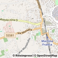 Mapa Martina Franca