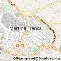 Mapa Martina Franca