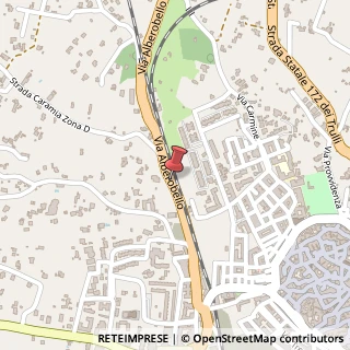 Mappa Via alberobello 115, 74015 Martina Franca, Taranto (Puglia)