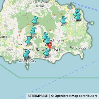 Mappa Napoli NA IT, 80070 Barano D'ischia NA, Italia (2.2)