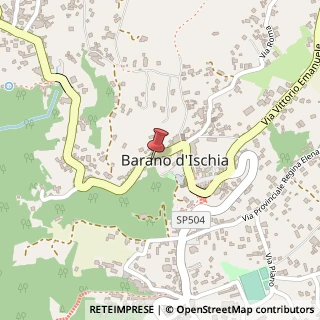 Mappa Via Corrado Buono, 1, 80070 Barano d'Ischia, Napoli (Campania)