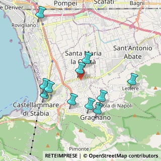 Mappa Via Pantano, 80054 Gragnano NA, Italia (2.08455)