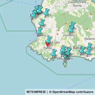 Mappa Via Cavaliere Leonardo Impagliazzo, 80075 Forio NA, Italia (2.4975)