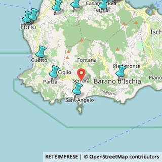 Mappa 80070 Serrara Fontana NA, Italia (3.55167)