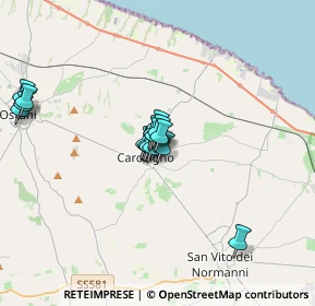 Mappa Via Maria Montessori, 72012 Carovigno BR, Italia (2.90133)