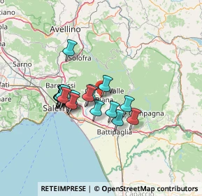 Mappa Giffoni Valle Piana, 84095 Giffoni Valle Piana SA, Italia (11.785)