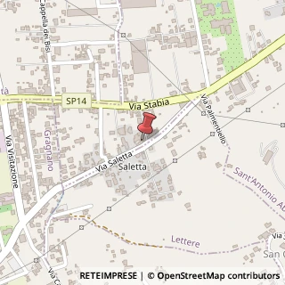 Mappa Via Salette, 42, 80057 Sant'Antonio Abate, Napoli (Campania)