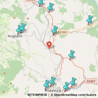 Mappa Contrada Stompagno, 85100 Potenza PZ, Italia (6.84909)