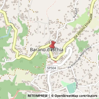 Mappa Piazza San Rocco, 4, 80072 Barano d'Ischia, Napoli (Campania)