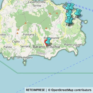 Mappa Piazza S. Rocco, 80070 Barano D'ischia NA, Italia (3.21818)