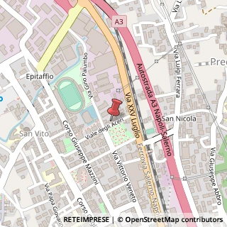Mappa Via degli Aceri, 58, 84013 Cava de' Tirreni, Salerno (Campania)