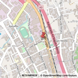 Mappa Viale degli Aceri, 62, 84013 Cava de' Tirreni, Salerno (Campania)