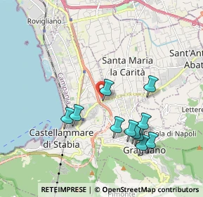 Mappa Viale Cupa San Marco, 80053 Castellammare di Stabia NA, Italia (2.02273)