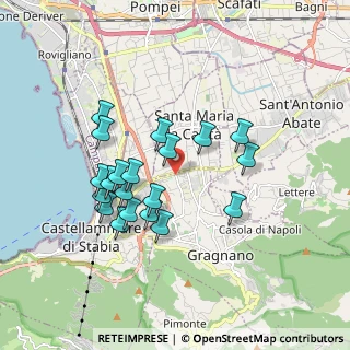 Mappa Via Madonna delle Grazie, 80054 Gragnano NA, Italia (1.739)