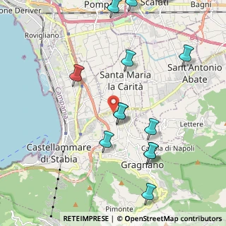 Mappa Via Madonna delle Grazie, 80054 Gragnano NA, Italia (2.76214)