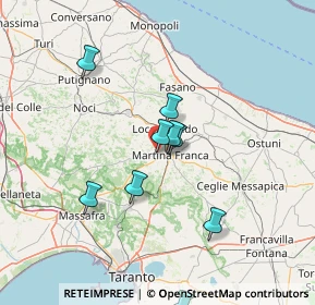 Mappa Via Finimondo, 74015 Martina Franca TA, Italia (21.47545)