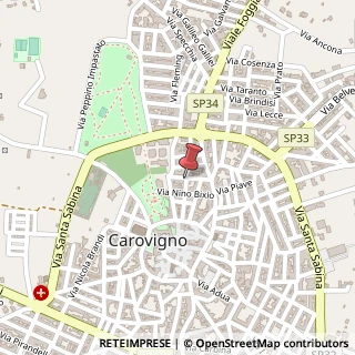 Mappa Via Alfonso Lamarmora, 19, 72012 Carovigno, Brindisi (Puglia)