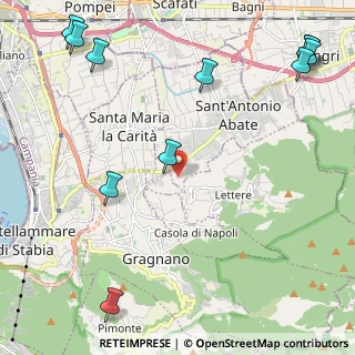 Mappa Via Gesini, 80054 Casola di Napoli NA, Italia (3.44091)