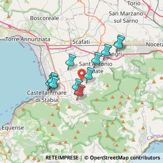 Mappa Via Gesini, 80054 Casola di Napoli NA, Italia (3.12333)