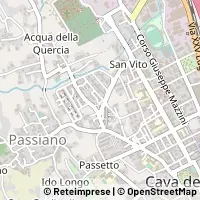 Map Cava de' Tirreni