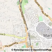 Kaart Martina Franca