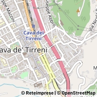 Map Cava de' Tirreni