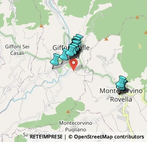 Mappa Via Coriano, 84095 Giffoni Valle Piana SA, Italia (1.392)