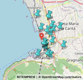 Mappa Corso Alcide de Gasperi, 80053 Castellammare di Stabia NA, Italia (1.43316)