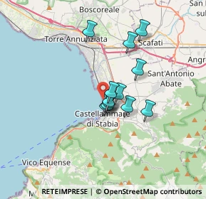 Mappa Corso Alcide de Gasperi, 80053 Castellammare di Stabia NA, Italia (2.53167)