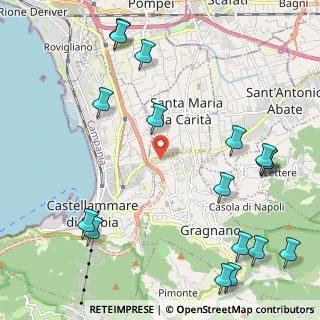 Mappa Via Senza Nome, 80054 Gragnano NA, Italia (3.12824)