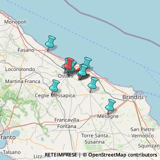 Mappa Via Don Morelli, 72012 Carovigno BR, Italia (7.72462)