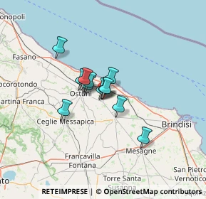 Mappa Via San Sabina, 72012 Carovigno BR, Italia (7.97615)