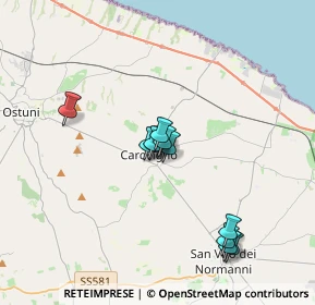 Mappa Via San Sabina, 72012 Carovigno BR, Italia (3.18)