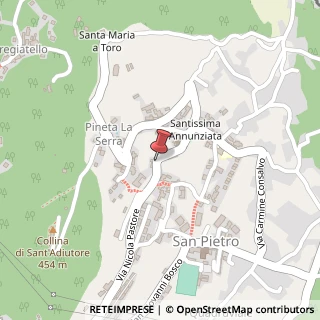 Mappa Via Nicola Pastore, 12E, 84013 Cava de' Tirreni, Salerno (Campania)