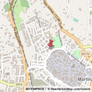 Mappa Via Carmine, 15, 74015 Martina Franca, Taranto (Puglia)