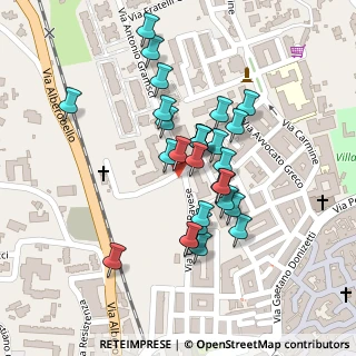 Mappa Via Don Minzoni, 74015 Martina Franca TA, Italia (0.0931)