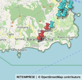 Mappa Via Tenente Giovanni Conte, 80070 Barano D'ischia NA, Italia (2.546)